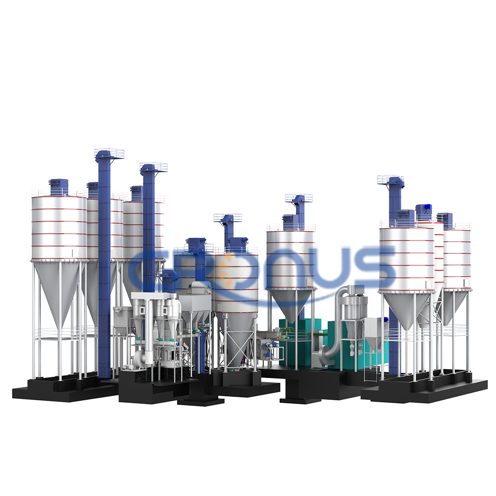 Hydrated Lime Production Line to Product Calcium Hydroxide Hydrated Lime Plant